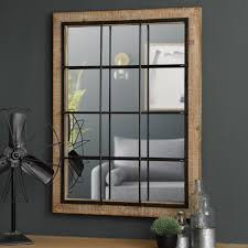 Inspired by beveled wood framed casement farmhouse windows this mirror is an amazing substantial statement. Farmhouse Mirrors Shop Online At Overstock