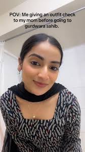 Punjabi Girl Calgary Gurdwara