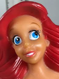 Vintage 1991 Disney's The Little Mermaid Bank Ariel Sitting