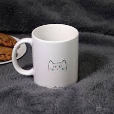 Mug Bonjour Mon Petit Chat Bleu Achat Mug Design Cadeau Maestro Petit Chat Chats Bleus Photographie Culinaire