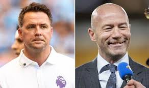 The former england captain has become a familiar face on the corporation's coverage of the barclays premier. Michael Owen And Alan Shearer Spat Takes New Twist With Surprise England Decision Football Sport Express Co Uk
