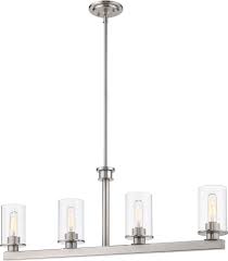 Kitchen island light fixture brushed nickel. Z Lite 462 4l Bn Savannah Modern Brushed Nickel Kitchen Island Light Fixture Zlt 462 4l Bn