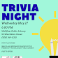 Trivia Night — Wellfleet Public Library event image