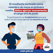 El jefe de la oficina nacional de proceso electorales (onpe), piero corvetto, estimó que más peruanos en el exterior onpe capacita a personeros técnicos de fuerza popular y perú libre. Onpe Oficina Nacional De Procesos Electorales Peru Verifizierte Seite Facebook