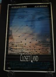 Closet Land 1991 Original One Sheet Movie Poster Madeleine Stowe | eBay