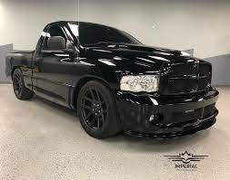 Produced only from 2004 to 2006, this distinctive street pickup is powered by one of the great american engines: 2004 Dodge Ram Srt 10 Imperial Motorcars