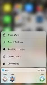 The other is a little more detailed, but it allows you. I Just Found Out That You Can 3d Touch The Waze App To Quickly Navigate To Home Work Iphone