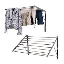 It has a top storage shelf and 10 towel hanger sticks, offering large storage space for your towels or clothes. Brightmaison Clothes Laundry Drying Racks 2 Set Rack Https Www Amazon Com Dp B073phv7jh Ref C Drying Rack Laundry Laundry Drying Clothes Drying Racks