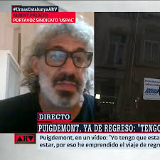 Albert Palacio (USPAC), sobre la llegada de Puigdemont: "Hay muchos agentes  que todavía no saben qué va a pasar mañana"