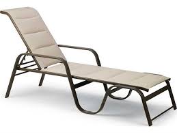 Winston Key West Padded Sling Aluminum Stackable Chaise M7229ps Patio Chaise Lounge Patio Chaise Cast Aluminum Patio Furniture