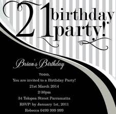 Black And White Theme Party Invitation Wording 16 Ideas Birthday Invitations Wording 21st Birthday 21st Birthday Invitations Party Invite Template Birthday Invitations