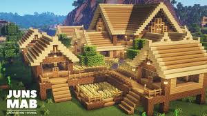 Maybe you would like to learn more about one of these? Minecraft Large Oak Survival Base Tutorial How To Build A Survival House In Minecraft 140 Youtube