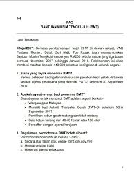 Bantuan musim tengkujuh (bmt) diperkenalkan oleh kerajaan bagi membantu pekebun kecil getah individu sebanyak rm200 sepanjang tiga bulan musim tengkujuh iaitu november, disember dan januari. Risda Jerantut Bmt Bantuan Musim Tengkujuh Masih Facebook