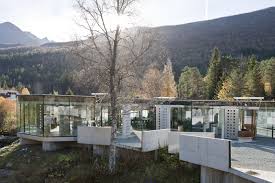 They hover above the land without impact, like an observatory outpost. Juvet Landscape Hotel Getaway Hotel From The Ex Machina Movie