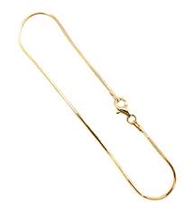 14k yellow gold double strand heart 9 inch 1 adjustable chain plus size extender anklet ankle beach bracelet fine jewelry for women mothers day gifts gifts for her. 1 1mm 8 Sided Snake Vermeil Anklet Bracelet 14k Gold Plated Over Sterling Silver 7 8