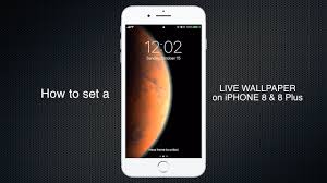 How To Set Live Wallpaper On Iphone 8 8 Plus 7 7 Plus 6s 6s Plus Youtube