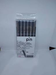 Unipin fine line ink pen. Original Uni Pin Fine Line Drawing Pen Set With Case By 6 Pieces Or 12 Pieces Black Only Lazada Ph
