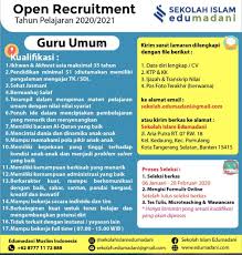 Guru agama islam adalah seorang pengajar yang berkompeten dalam bidang agama islam. Loker Guru Agama Islam Tegal Loker Guru Ips Smpqu Al Bahjah Cianjur Februari 2020 Livi Gita