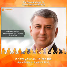 Mr. Ashwani Singla, Founding Managing Partner at Astrum, is a pioneer among  Reputation Management strategists in India. He will be one of the jury  members, selecting our National honourees for good community