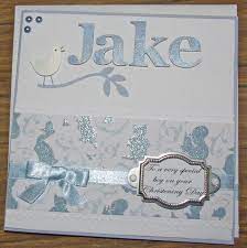 Why not make your own christening cards? 16 Christening Cards Ideas Christening Cards Cards Baptism Cards