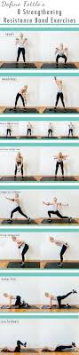 8 Strengthening Resistance Band Exercises Exercise Band Workout Workout