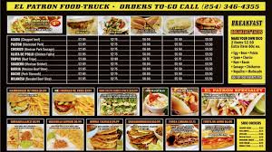 El Patron Food Truck — Lunch restaurant food truck in Odessa, Texas