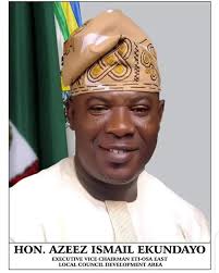 HAPPY BIRTHDAY to my amiable, reliable and responsible brother and Vice  Chairman of Eti-Osa East Local Council Development Area; Hon. Azeez Ismail  Ekundayo (Ija omode). It's indeed a great pleasure to celebrate