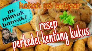 Foto2 nya sih udah lama banget nangkring di draft, karena dulu sempat bikin gyoza juga pakai resep kulit ini. Perkedel Kentang Kukus By Yuni Barata Family