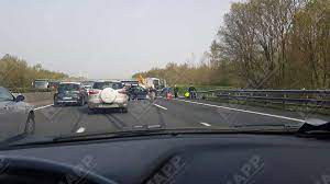Due auto si sono tamponate uscendo fuori strada sull'a1 nei pressi del casello di ceprano. Incidente A1 Pontecorvo Ceprano Notiziapp