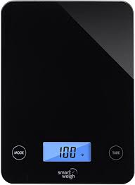 The inevifit digital kitchen scale had even more trouble with heavier weights, underestimating the kilogram weight by 4 grams. Amazon Com Smart Weigh Digital Glass Top Kitchen And Food Scale 5 Unit Modes Liquid Measurement Technology Professional Design Black Home Kitchen