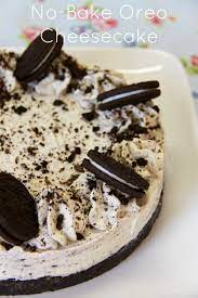 No Bake Oreo Cheesecake Desserts No Bake Oreo Cheesecake Oreo Recipes
