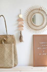 Collection by hello hydrangea | weaving tutorials and inspiration. Diy Clay Wall Hanging In 2021 Clay Wall Hanging Diy Boho Decor Boho Diy