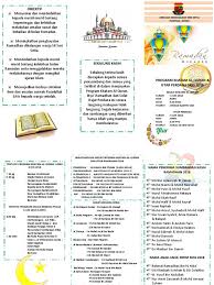 Jun 07.06.2018 khamis 15 (jumaat) & 16 (sabtu) jun 2018. Pamplet Program Ihya Ramadhan