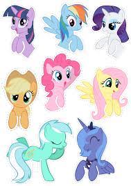 Pocket Pony Cutouts By Oceanbreezebrony On Deviantart My Little Pony Birthday Party Little Pony Birthday Party My Little Pony Stickers