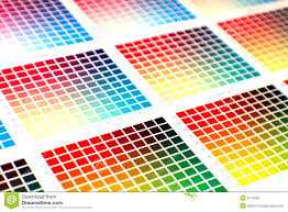 Color Chart Stock Image Image Of Green Black Cmyk Colour
