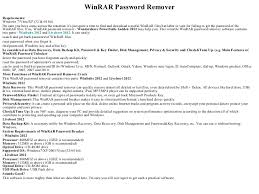 Appnimi rar instant password unlocker 1. Win Rar Password Remover