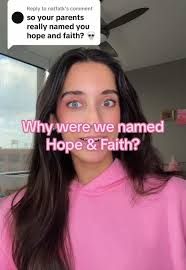 Hope and Faith: The Story Behind Our Names
