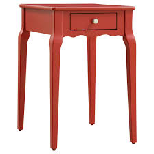 Muriel End Table Inspire Q Accent Table Decor Accent Table Red Accent Table