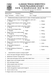 Soal uts penjaskes kelas 10 semester 2 kurikulum 2013. Kisi Kisi Soal Uts Penjas Sd Kelas 1 6 13 Dxg Powered By Doodlekit