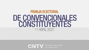 Revisa aquí los resultados oficiales del servel minuto a minuto; Franja Electoral De Constituyentes El Perfil De La Audiencia