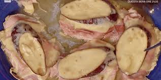Melanzane con prosciutto e formaggio. Alessandra Spisni Ottime Le Scaloppine Con Melanzane Prosciutto E Formaggio Ricetta La Prova Del Cuoco Ultime Notizie Flash