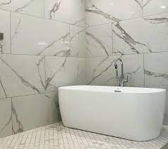 24x48 Barici Bianco Porcelain Tile Large Shower Tile White Tile Shower Shower Tile