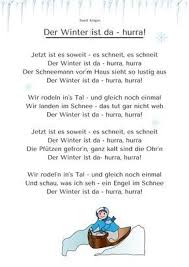 Winter Kita Kiste Lieder Fur Kita Und Grundschule Reime Gedicht Winter Gedichte Fur Kinder