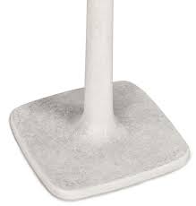 Classic Home Paulina White 31" Outdoor Concrete Dining Table