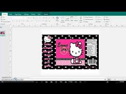 diy tutorial chip bag template publisher and microsoft word