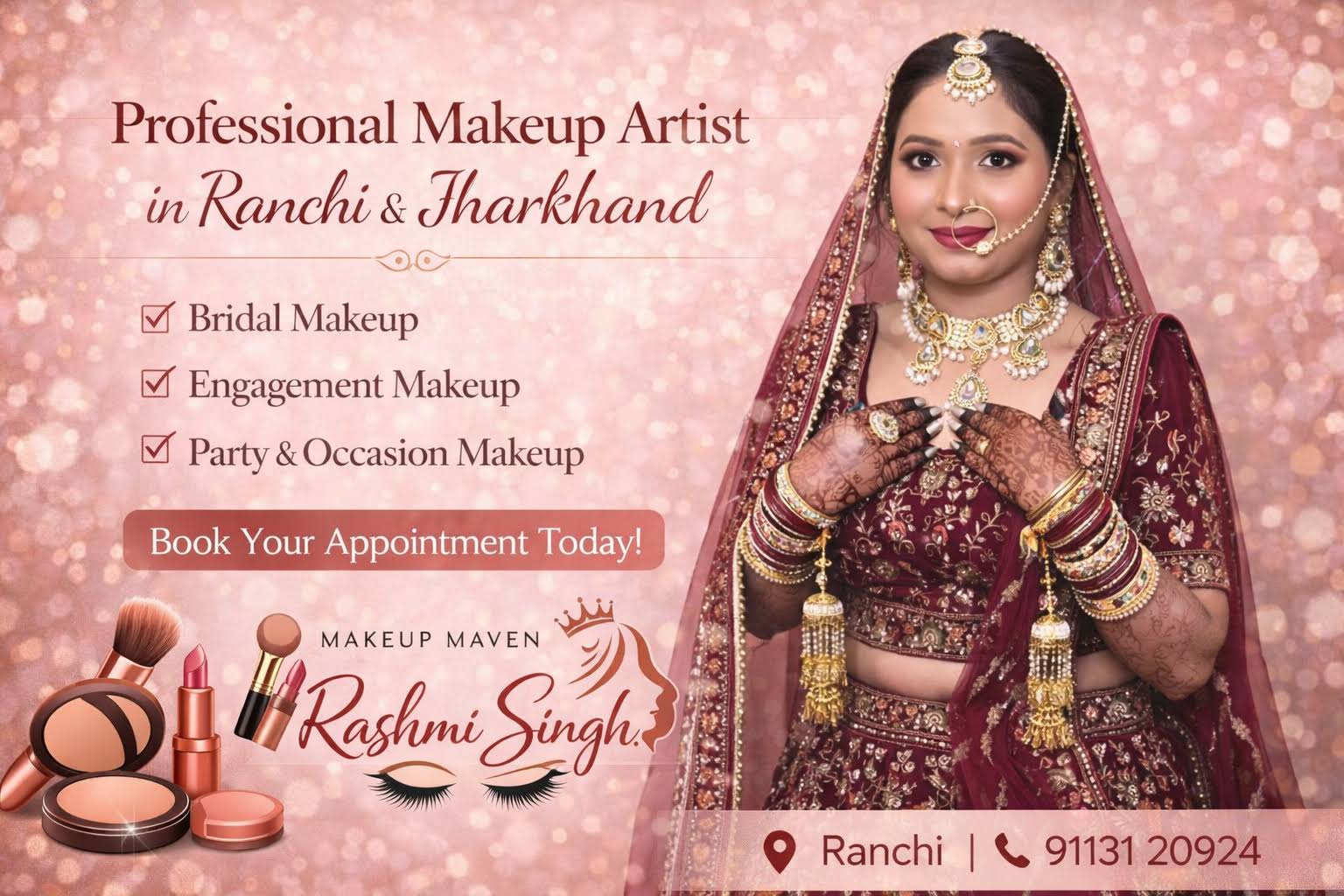 Bridal Makeup Artist in Ranchi product image