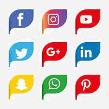 Social Media Icons Set Logo Vector Illustrator Social Icons Logo Icons Media Icons Png And Vector With Transparent Background For Free Download Social Media Icons Social Icons Social Media Logos