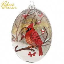 Cardinal Disc Ornament With Snow Hobbylobbychristmas Snow Ornaments Hobby Lobby Christmas Ornaments