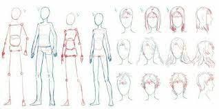 1280x720 how to draw female full body proportions amp head ratio for anime. How To Draw Anime Body Male And Female Learn How To Draw