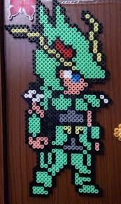 Shiryu Saint Seiya Pixel Art Perle Perles Hama